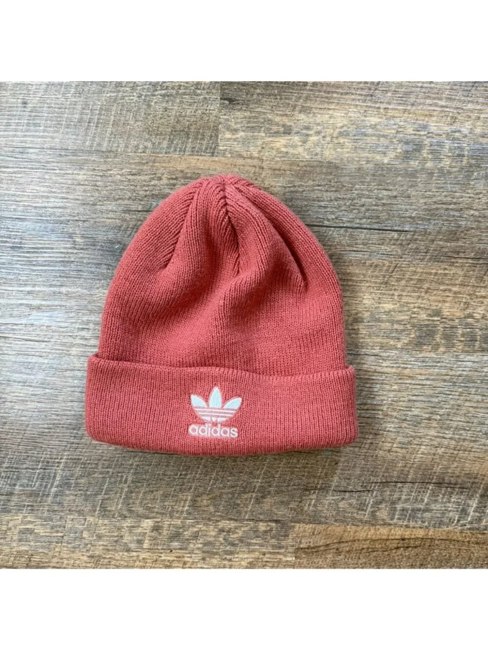 adidas Originals Trefoil Magic Earth Red Beanie